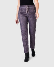 Load image into Gallery viewer, Alembika Paisley Iconic Stretch Jeans AP801E - Eggplant