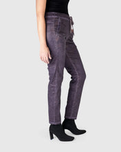 Load image into Gallery viewer, Alembika Paisley Iconic Stretch Jeans AP801E - Eggplant