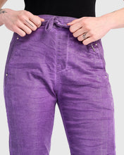 Load image into Gallery viewer, Alembika Shimmer Iconic Stretch Jeans EP319A - Amethyst