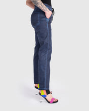 Load image into Gallery viewer, Alembika Washed Iconic Stretch Jeans SP706 - Navy