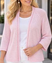 Load image into Gallery viewer, Monari French Rose Knitted Jacket 410915- French Rose