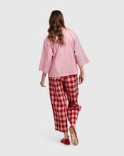 Load image into Gallery viewer, Alembika Check Top ST717C - Red Pink