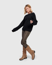 Load image into Gallery viewer, Alembika Iconic Stretch Jean AP630B - Brown