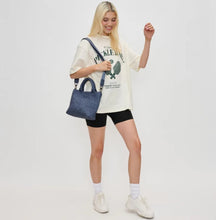 Load image into Gallery viewer, Sol & Selene Bag - Sky's The Limit Small -  Denim