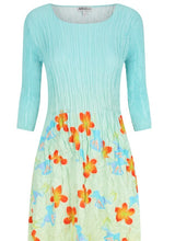 Load image into Gallery viewer, Alquema 3/4 Sleeve Smash Pocket Dress ADC544FLOV - Flower Valley