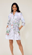 Load image into Gallery viewer, Dolcezza Sunday Afternoon Dress 25725 - Cafe Print