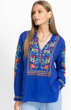 Load image into Gallery viewer, Johnny Was - Simone Blouse Rose - Bluing - C14125-6