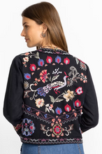 Load image into Gallery viewer, Johnny Was - Gloria Linen Bolero Jacket - Black - J43625-6