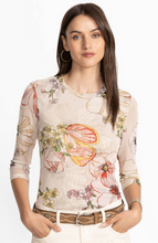 Load image into Gallery viewer, Johnny Was - Kaia Mesh Tee - Rosabelia - L19725-6
