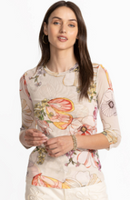Load image into Gallery viewer, Johnny Was - Kaia Mesh Tee - Rosabelia - L19725-6