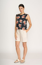 Load image into Gallery viewer, Foil - It's Only Natural Top - Flower Doodle - CFO6917