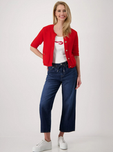 Load image into Gallery viewer, Monari - R/N Jacket Cardigan Buttons - Red - 410021MNR