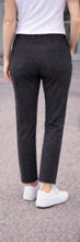Load image into Gallery viewer, Maglia Ava Flecked Ponte Pant 682.682C - Charcoal
