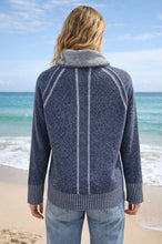 Load image into Gallery viewer, Maglia Two Tone Jumper 689 - Denim