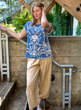 Load image into Gallery viewer, Johnny Was - Winona Relaxed Velvet Tank - Endless Sky - J14425-6