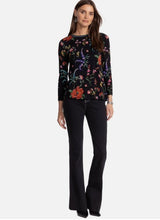 Load image into Gallery viewer, Johnny Was Janie Favourite Long Sleeve Crew - Mayra Schiffli