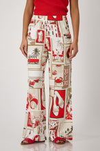 Load image into Gallery viewer, Monari - Pants Polaroid 78 cm - Red Pattern - 409744MNR