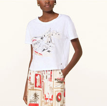 Load image into Gallery viewer, Monari - R/N T-Shirt Woman + Boat Flame - Cream - 409686MNR