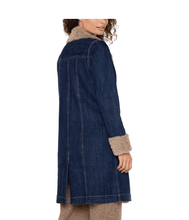 Load image into Gallery viewer, Liverpool Jeans Sherpa Denim Jacket LM1C05FH5 - Denim