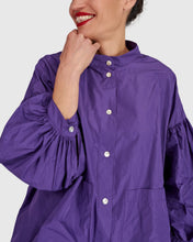 Load image into Gallery viewer, Alembika Essential Taffeta Puff Shirt ET326A - Amethyst