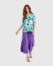 Load image into Gallery viewer, Alembika Addison Flouncy Tee RT368 - Aqua