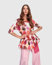Load image into Gallery viewer, Alembika Addison Flouncy Tee RT368 - Magenta