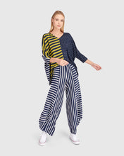 Load image into Gallery viewer, Alembika SP713 Punto Pant - Navy White Stripe