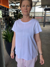 Load image into Gallery viewer, Foil You've Got Flare Tee CFO8305 - White