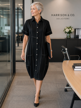 Load image into Gallery viewer, Lauren Stamford Dress 6ABLK - Black
