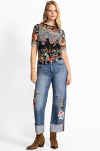 Load image into Gallery viewer, Johnny Was Favourite Boat Neck Tee T16725-7 - Leto