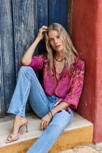Load image into Gallery viewer, Johnny Was Franceen Shirt C11126-1 - Lantana Scarf