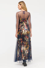 Load image into Gallery viewer, Johnny Was Silver Foil Mesh Dress C36325 -O - Teyros Scarf