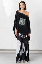 Load image into Gallery viewer, Elisa Cavaletti Caftano ELP255055903 - Black Silver