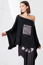 Load image into Gallery viewer, Elisa Cavaletti Caftano ELP255055903 - Black Silver