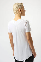 Load image into Gallery viewer, Joseph Ribkoff Silky Knit Flared Top 251125 - Midnight Blue