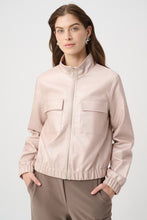 Load image into Gallery viewer, Joseph Ribkoff Bomber Jacket 264907 - Pearl Blush