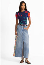 Load image into Gallery viewer, Johnny Was Eleanor Mesh Tee L17025-4 - Palomas Island