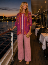 Load image into Gallery viewer, Johnny Was Franceen Shirt C11126-1 - Lantana Scarf