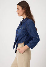 Load image into Gallery viewer, Monari - SHR CLR Blouse Denim SHR - Jeans - 409567MNR