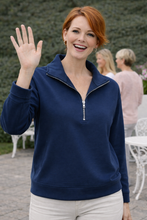Load image into Gallery viewer, Maglia Oasis Zip Jacket Navy 699.450N - Navy