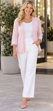 Load image into Gallery viewer, Monari French Rose Knitted Jacket 410915- French Rose