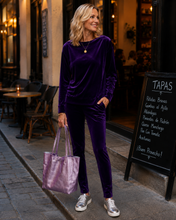 Load image into Gallery viewer, Lauren Luca Lounge Pant 130LLPP -Amethyst