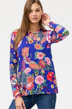 Load image into Gallery viewer, Johnny Was Janie Favourite Long Sleeve Crew Tee R16225-O - Victoria