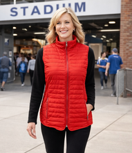 Load image into Gallery viewer, Fiori Princess Quilt Vest 83801 - Red
