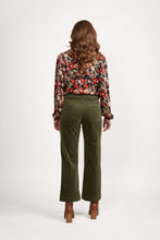 Load image into Gallery viewer, Vassalli Wide Leg Ankle grazer Pant 5995AM - Deep Sage