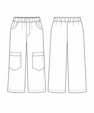 Load image into Gallery viewer, Lauren Positano Pocket Pant - Navy