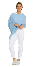 Load image into Gallery viewer, Classic Topper Alashan Cashmere LS1346 143K - Sky Blue