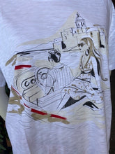 Load image into Gallery viewer, Monari - R/N T-Shirt Woman + Boat Flame - Cream - 409686MNR