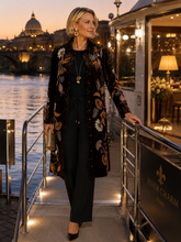 Load image into Gallery viewer, Johnny Was Misty Leopard Velvet Shirt Dress J30025-8 Gineva
