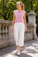 Load image into Gallery viewer, Lauren Positano Pocket Pant - White